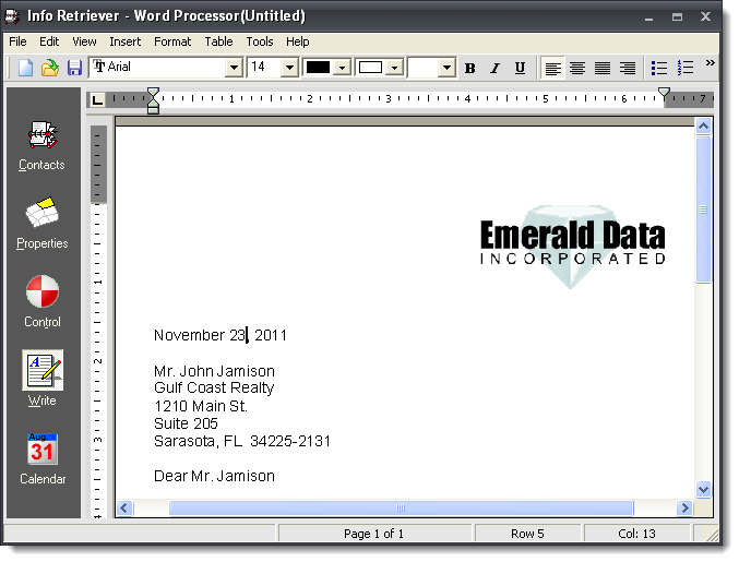 Info-Retriever 15: Word Processor Info-Retriever 15: Word Processor